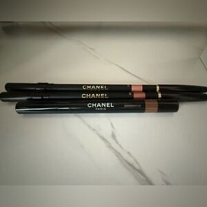 Chanel lip liner and eyeshadow liner